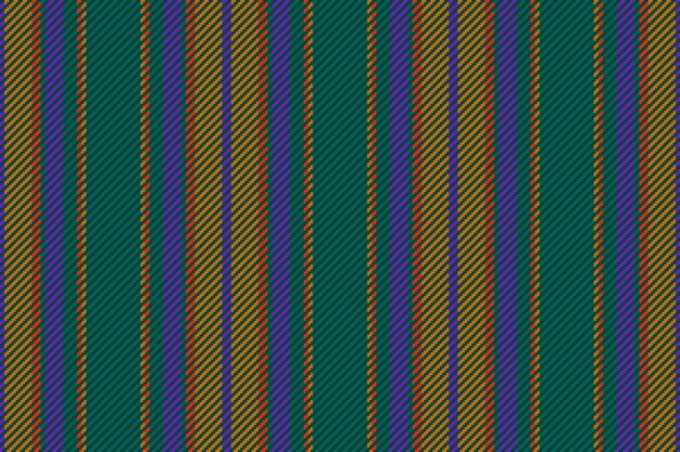 Background lines texture Vertical stripe seamless Textile vector pattern fabric