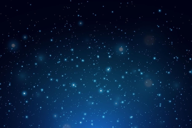 Background of abstract lights and glare of light dust elements Sparkling cosmic magic dust particles