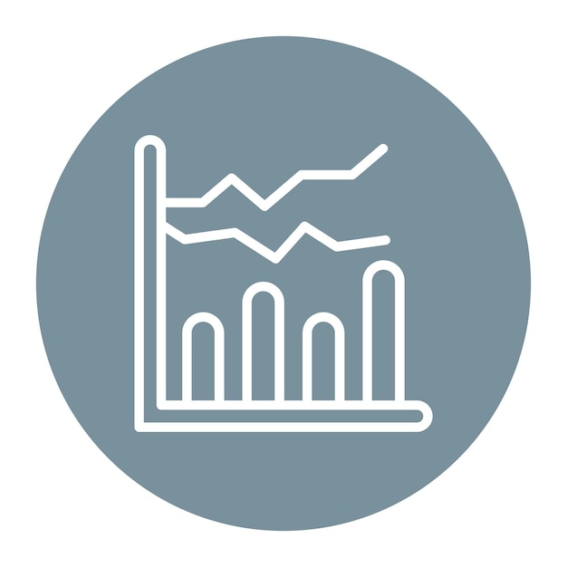 Bar Chart icon vector image Can be used for Data Science