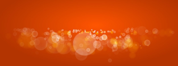 Beautiful bokeh blurred lights vector abstract background with defocused transparent lights effect.