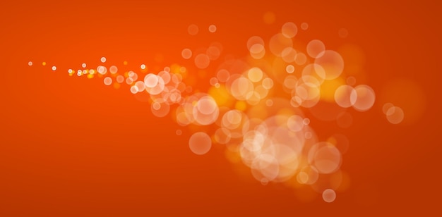 Beautiful bokeh blurred lights vector abstract background with defocused transparent lights effect.