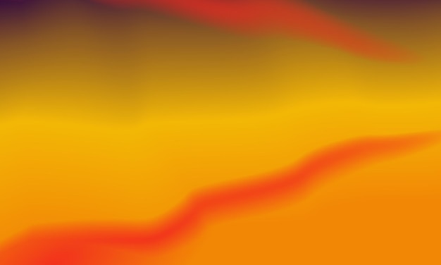 Beautiful orange and yellow gradient background smooth and soft texture