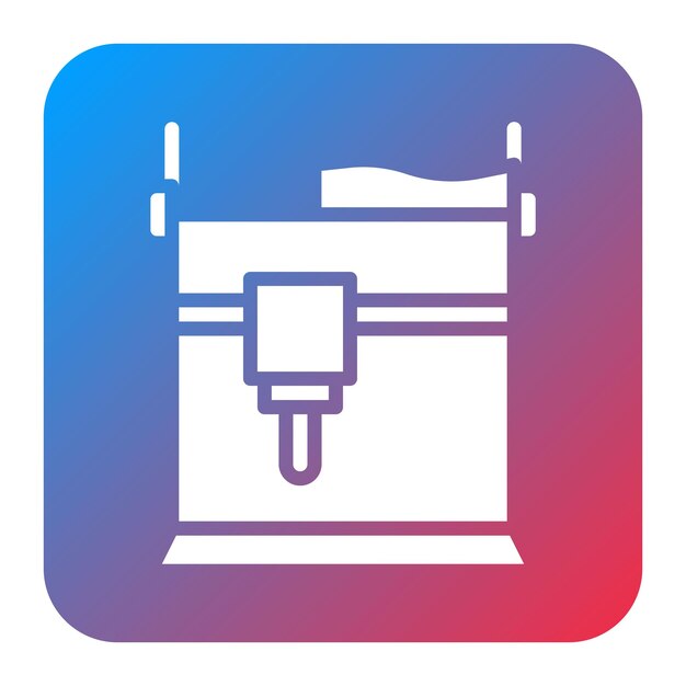 Bed Leveling icon vector image Can be used for Additive Maufacturing