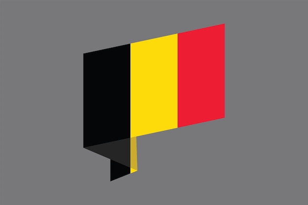 Belgium flag The flag of Belgium Flag of Belgium national country symbol illustration Vector