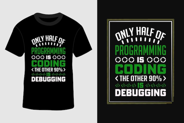 Best software developer tshirts design vector