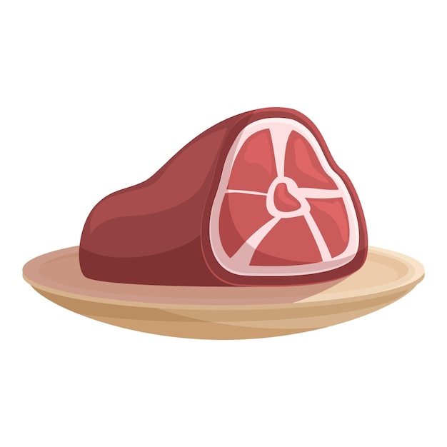 Big piece of meat resting on a plate
