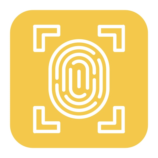 Biometric Sensor icon vector image Can be used for Sensors