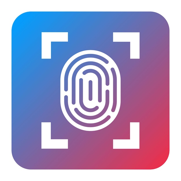 Biometric Sensor icon vector image Can be used for Sensors