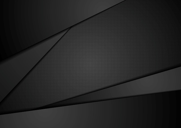 Black abstract corporate background