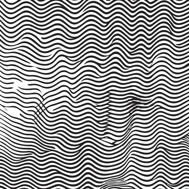 black and white abstract pattern background