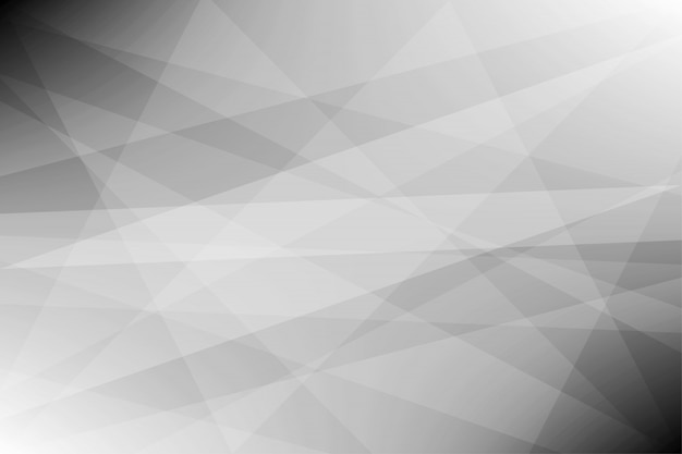 Black and White Geometric Abstract Background