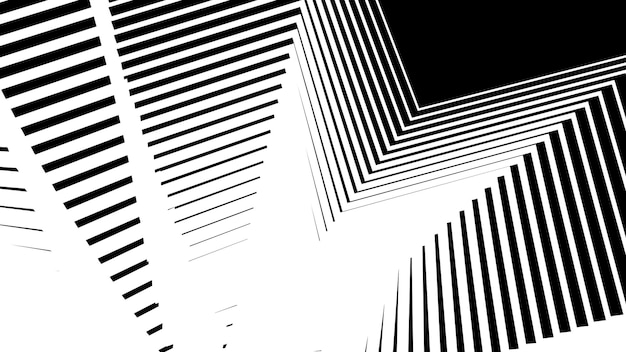 Black and white seamless zig zag pattern abstract background