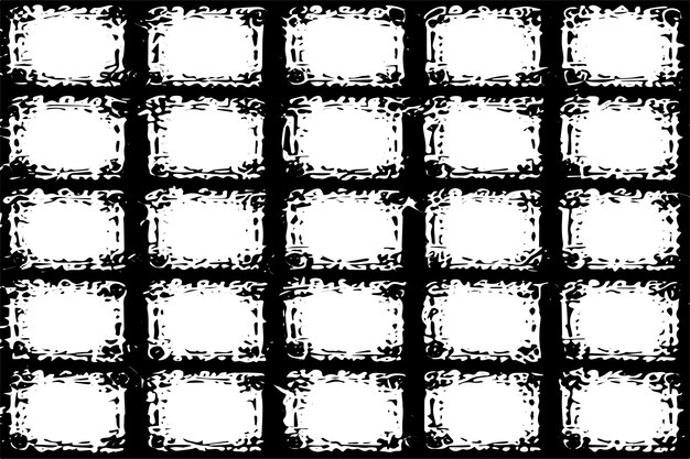 black and white vector image of overlay monochrome grunge background texture