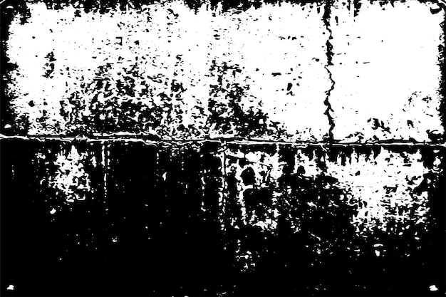 black grungy texture on white background vector illustration of black grungy texture