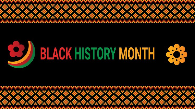 Vektor black history month social media post vector design is celebrated annually in february