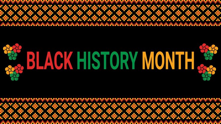 Vektor black history month social media post vector design is celebrated annually in february
