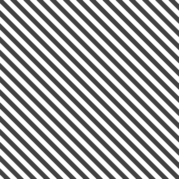 Black Stripes Line Seamless Pattern