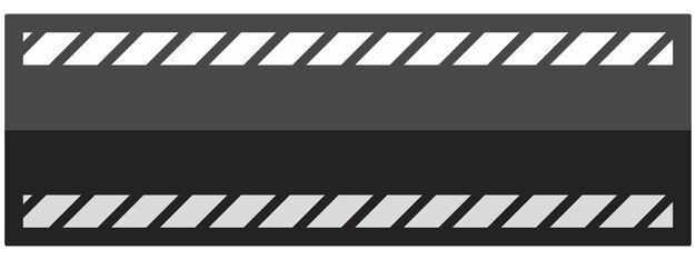 blank black label background design element with construction line on it