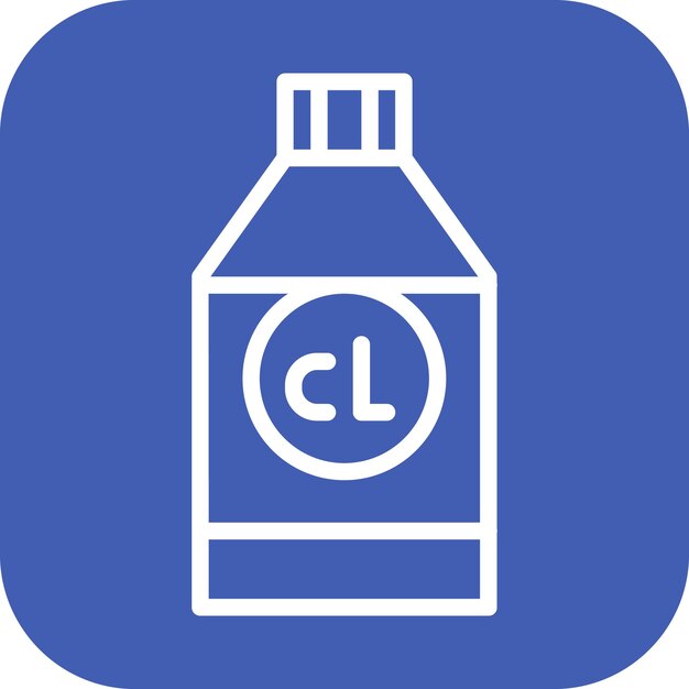 Bleach icon vector image Can be used for Fabric Features