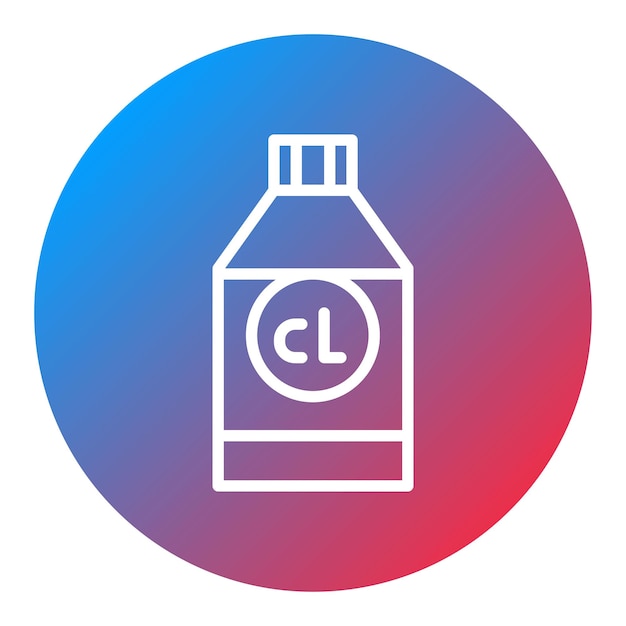 Bleach icon vector image Can be used for Fabric Features