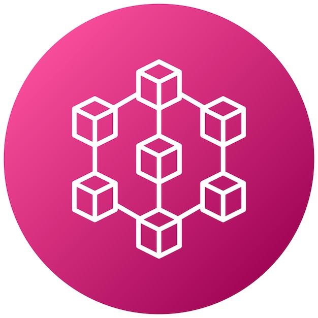 Blockchain Icon Style
