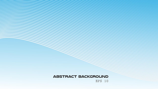 blue abstract gradient background with curve line for backdrop or presentation