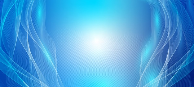 Blue abstract vector background