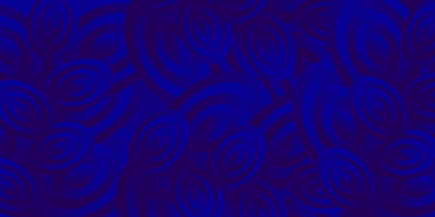 Blue background with a pattern of circles and the words " blue " on the bottom.