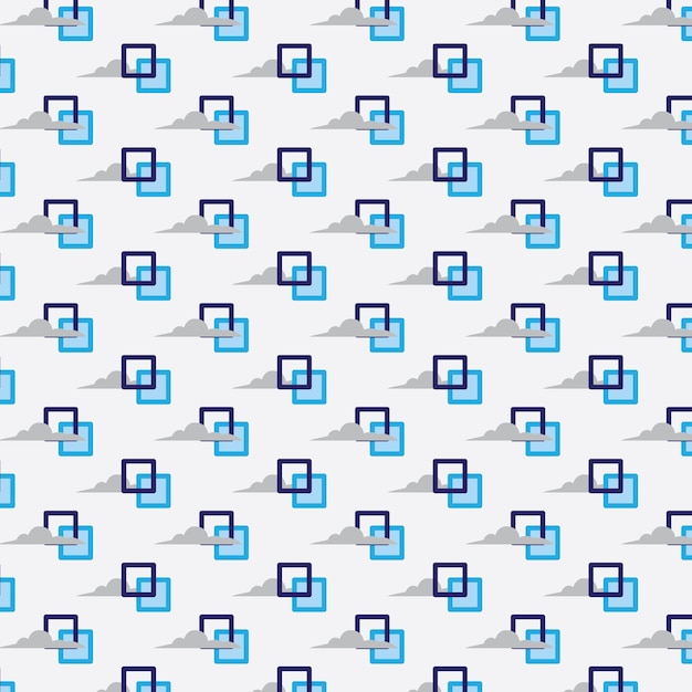 blue cloud pattern wallpaper background illustration