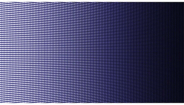 Blue gradient videowall Pixel screen Led TV digital displaytexture Lcd monitor with points Electronic diode effect