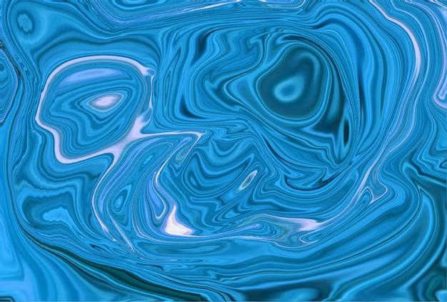 blue liquid marble background premium vector