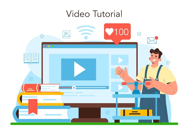 Book binding online service or platform printing house technology