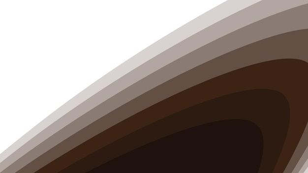 brown paper cut abstract background vector image