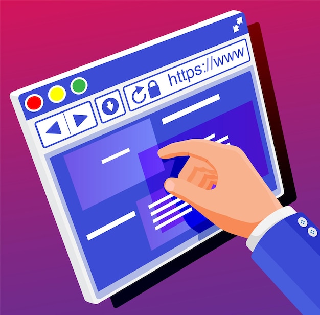 Browser window Operating system user interface