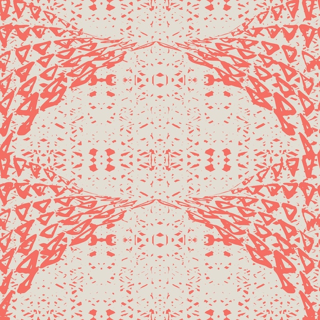 Burgundy and White tie dye seamless pattern.  Shibori seamless print. Watercolor hand drawn batik.  Handmade watercolour shirt tie dye pattern. Japan traditional tile. Crimson and Beige shibori.