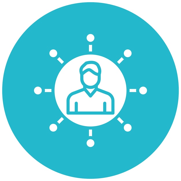 business networking vector icon can be used for networking iconset