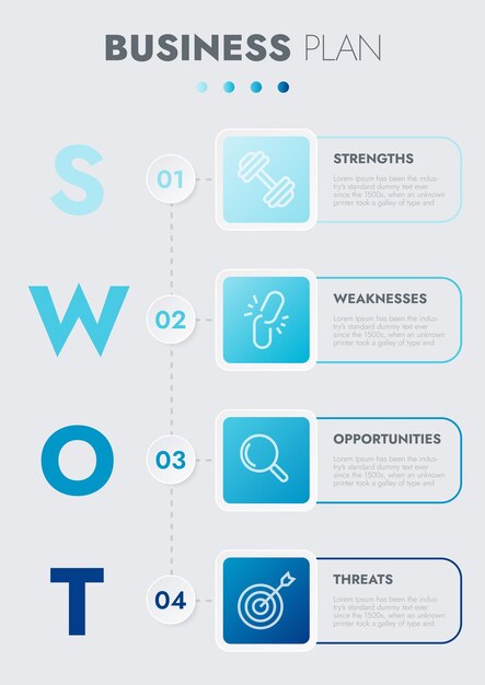 business template for presentation infographic data visualization process chart and elements