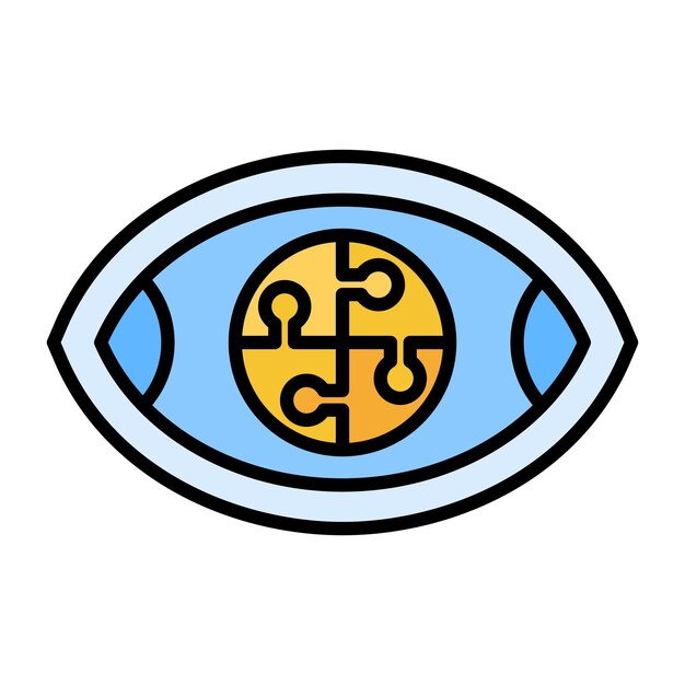 business vision flat illustration