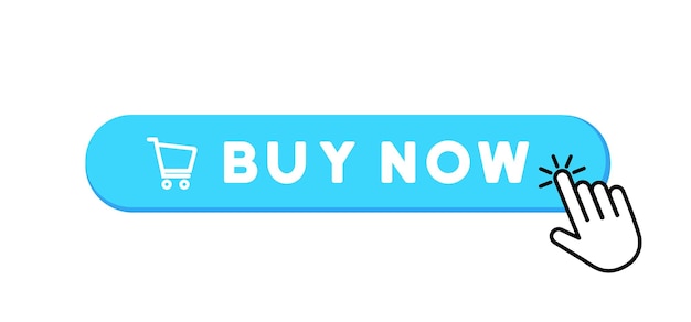 buy now button online shopping concept order delivery vector line icon for business and advertising