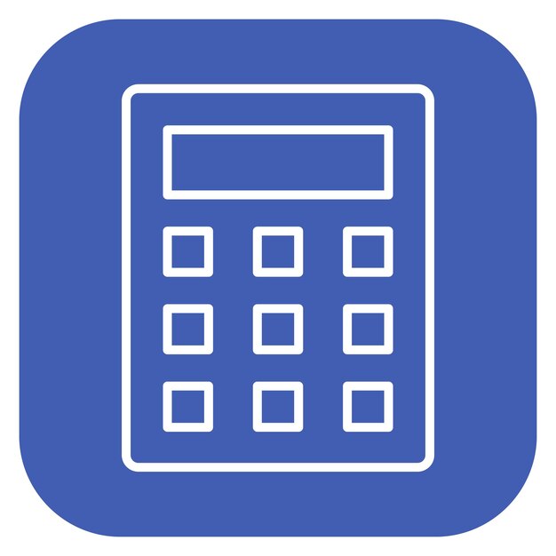 Calculator Vector Illustration