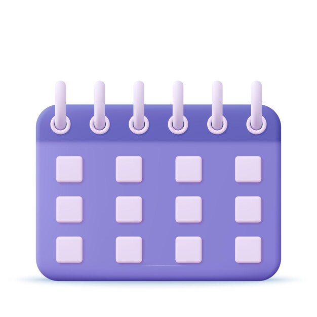 Calendar assignment icon Planning concept