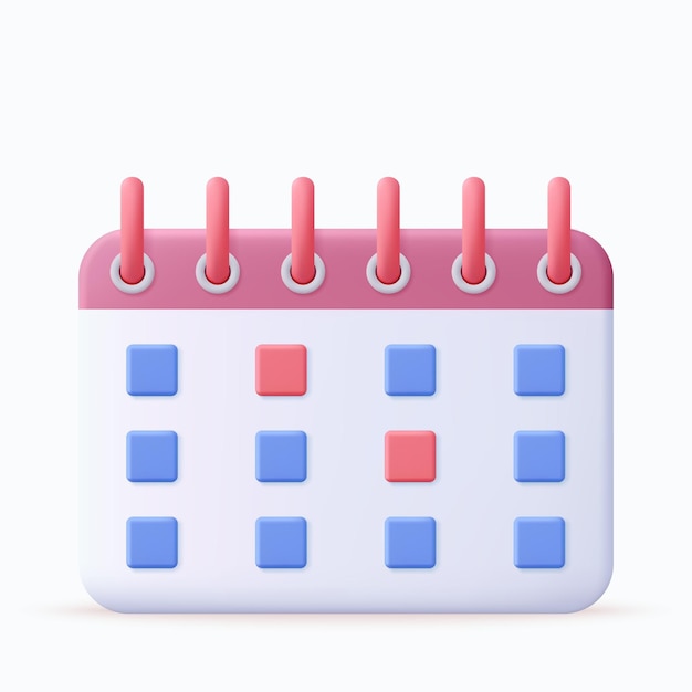 Calendar assignment icon Planning concept