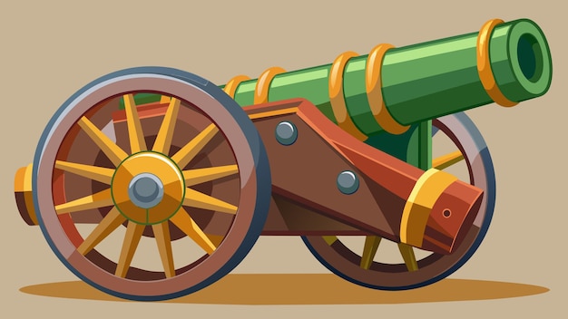 cannon vector graphics illustration eps source file format lossless scaling icon design