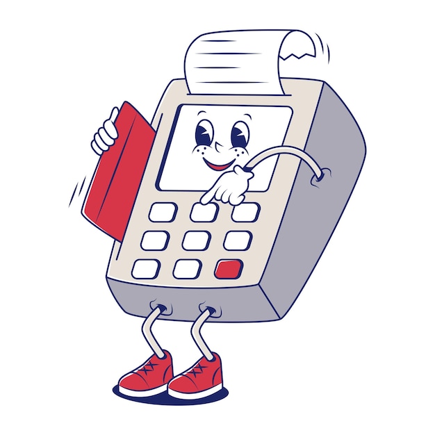 Cash Register Prints Receipt