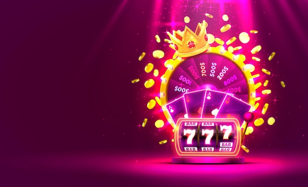 Casino gylden fargerik lykkehjul illustrasjon