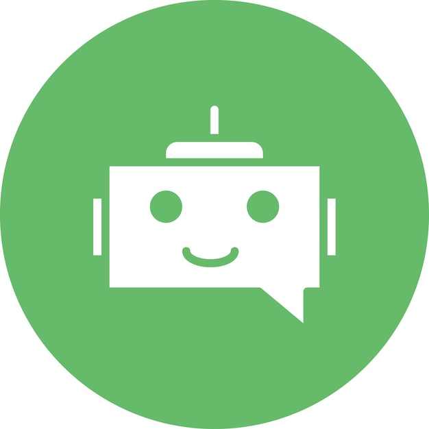 Chatbot icon vector image Can be used for Digital Disruption