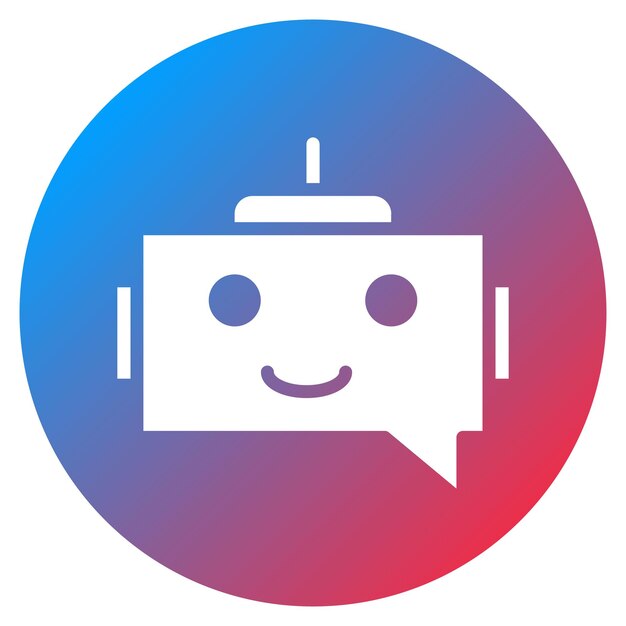 Chatbot icon vector image Can be used for Digital Disruption