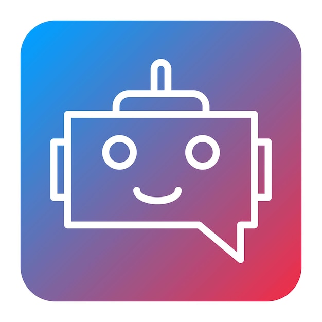 Chatbot icon vector image Can be used for Digital Disruption