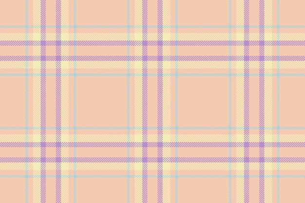Check plaid background of pattern fabric texture with a textile vector tartan seamless