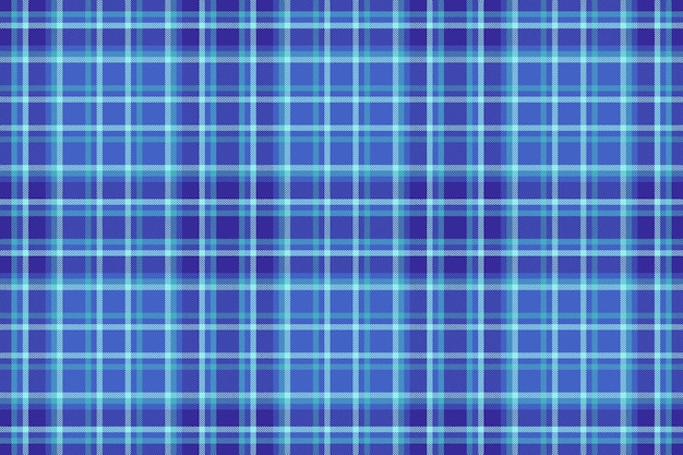 check texture textile of tartan plaid vector with a fabric pattern seamless background in blue and indigo colors